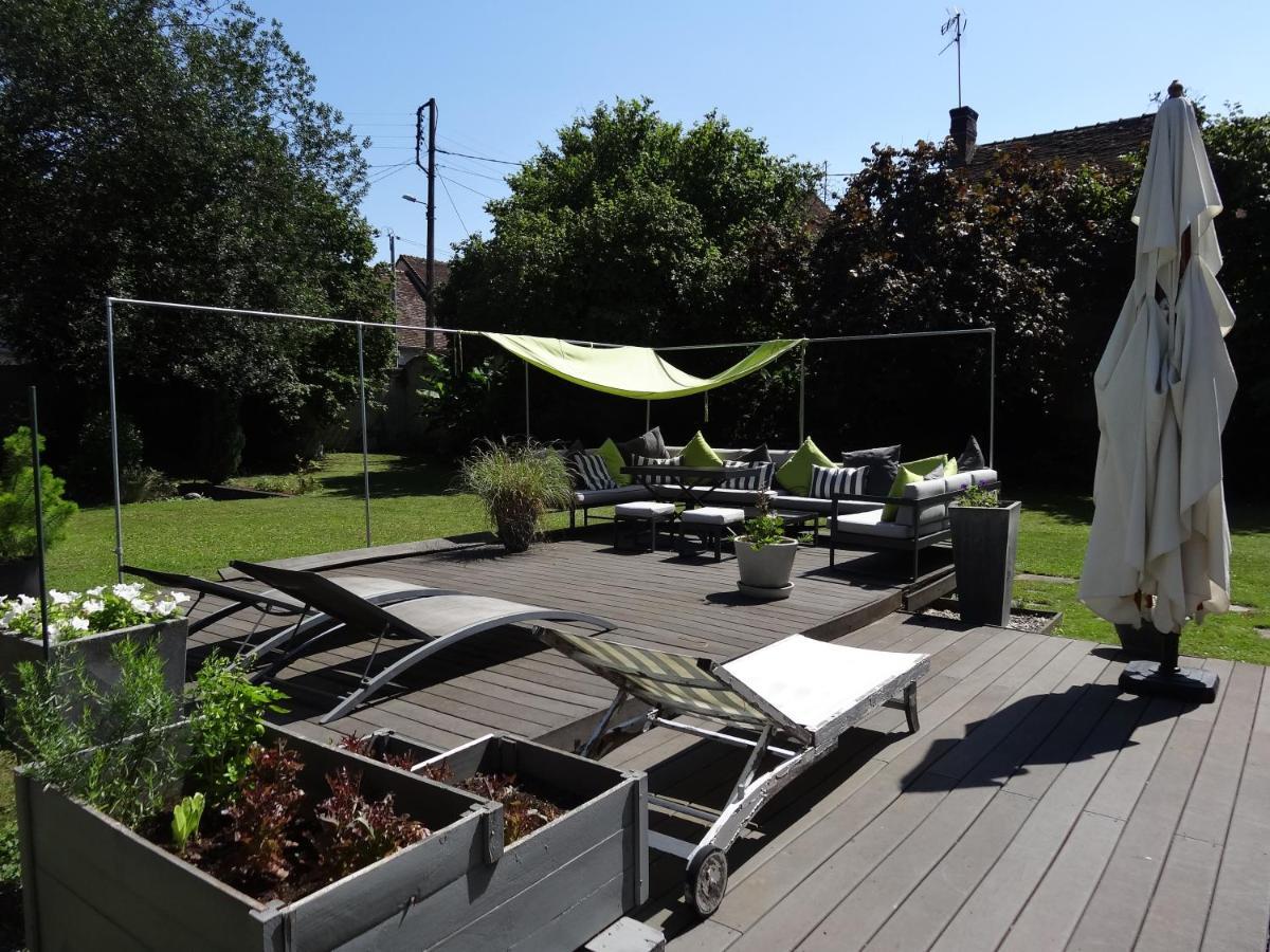 Bed and Breakfast Les Petites Tuileries Bray-sur-Seine Exterior foto